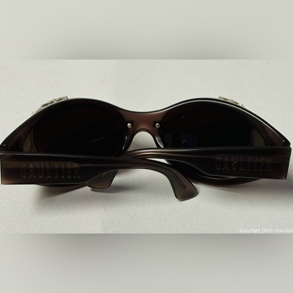RARE 90s Mint condition Jean Paul Gaultier Steampunk Sunglasses (prescription) - Picture 3 of 8